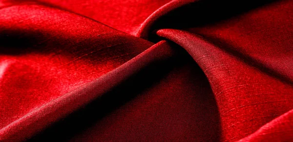 Textura, fondo, patrón, color rojo, tela. tela de algodón i —  Fotos de Stock