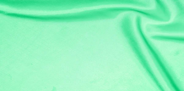 Patrón, fondo, patrón, textura, tela de seda verde. Esta u —  Fotos de Stock
