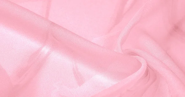 Textura, fundo, padrão, tecido de seda, rosa. Seus projetores — Fotografia de Stock