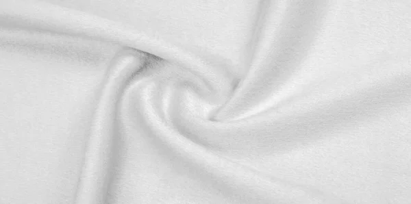 Wzór, tekstura, tło, ciepła wełna, biała tkanina. daje Ci — Zdjęcie stockowe