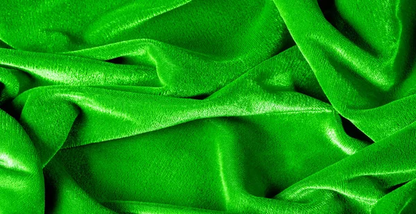 Pola, tekstur, latar belakang, kain beludru hijau, putar kepala — Stok Foto