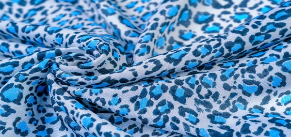 Textur, Hintergrund, Muster, Postkarte, Seidenstoff, blaues Azurblau — Stockfoto