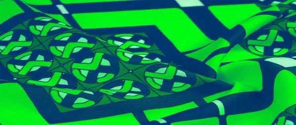 Textura de fundo. seda tecido brilhante Mosaico formas geométricas C — Fotografia de Stock