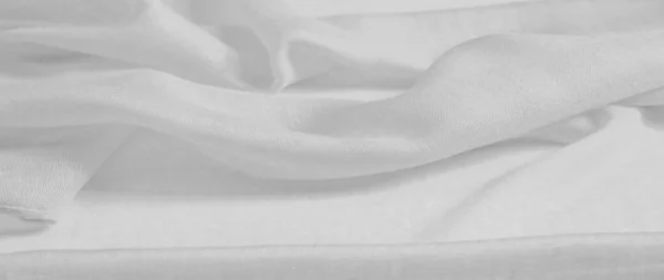 Texture silk fabric, white platinum THE BEST IDEAS FOR your proj — Stock Photo, Image