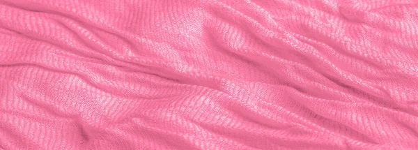 Texture, background, pattern, postcard, silk fabric, pink color, — Stock Photo, Image