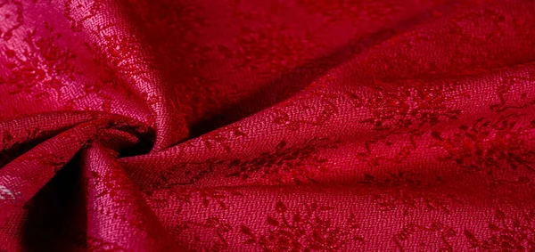 Wzór tła tekstury. czerwona Tkanina ta tkanina jest napięty sa — Zdjęcie stockowe