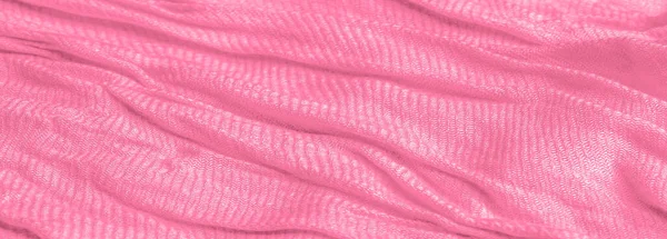 Texture, sfondo, modello, cartolina, tessuto di seta, colore rosa , — Foto Stock