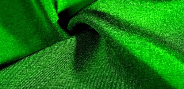 テクスチャ、背景、パターン、緑色、生地。コットン生地 — ストック写真