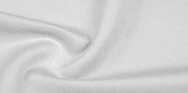 Padrão, textura, fundo, lã quente, tecido branco. dá-lhe — Fotografia de Stock