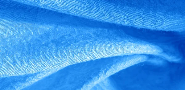 Textúra háttér mintázat szövet virágos dísz kék. Ez az oszlop a — Stock Fotó