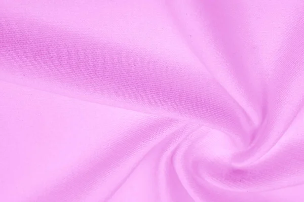 Padrão de fundo de textura O tecido é de malha rosa. Olhando f — Fotografia de Stock