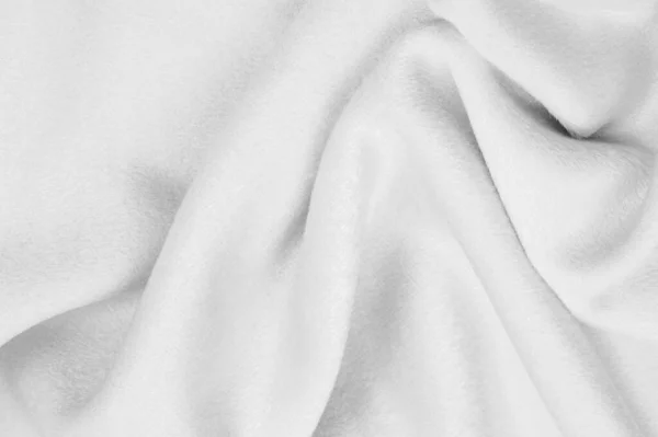 Textur bakgrund tyg varm ull vit oändligt kul, vi kan — Stockfoto