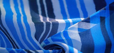 Arka plan dokusu. çok renkli çizgili ipek kumaş. Meksika co