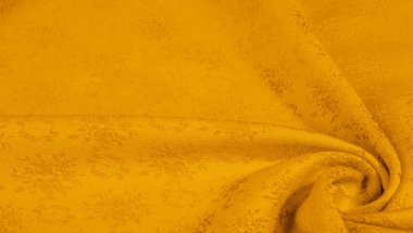 doku arka plan deseni. sarı kumaş. Bu, 