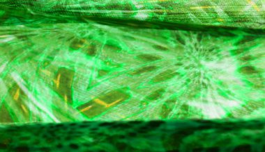 Arka plan dokusu, desen. Yeşilimsi zümrüt gölgesinden ipek.