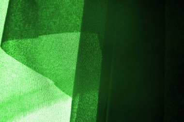 Dokulu, arka plan, desen, yeşil kumaş. Alp döşemesi V