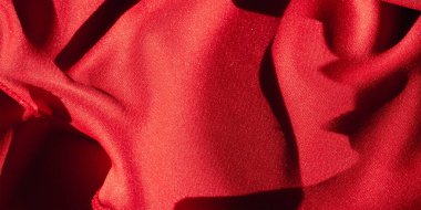 Doku, arka plan, ipek kumaş kırmızı kadın şal uygun için