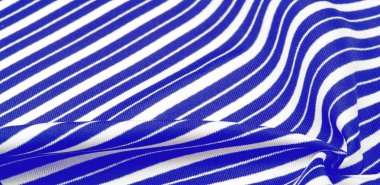 ipek çizgili kumaş. mavi beyaz çizgili. Bu güzel, süper s