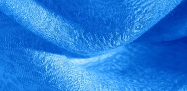 Doku arka plan desen kumaş çiçek süs mavi. Bu col