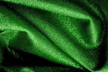 Doku, arka plan, desen. Kumaş Koyu yeşil kaplamalı wi