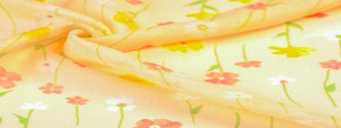 Doku, arka plan, desen, ipek kumaş, bir be küçük çiçekler