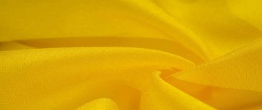 Doku arka plan deseni, sarı kumaş ipek. Krep sain o
