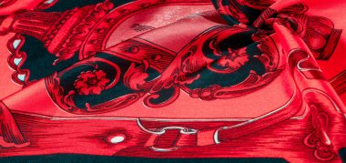 Gotik desenli ipek kumaş. Ben surround olmak için mutlu olurdu