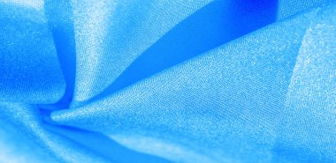 Doku, arka plan, desen, mavi ipek kumaş. Bu ipek 