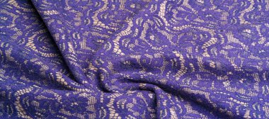 Arka plan dokusu. Şablon. Dantel kaplı sıcak yün kumaş