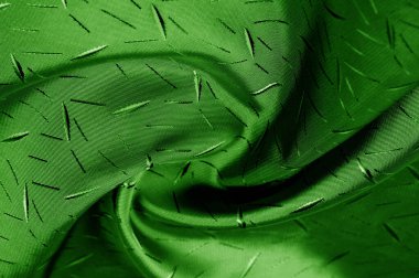 dokulu, arka plan, çizim, yeşil ipek kumaş. Bu atlas,