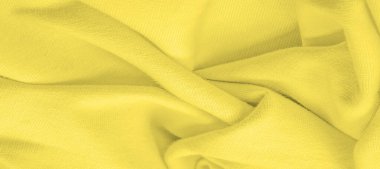 Doku arka plan deseni. Örme kumaş Sarı. Batma, xan