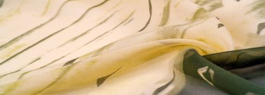 Arka plan dokusu. Kadın zeytin renkli eşarp Fotoğraf için 