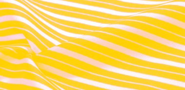 ipek çizgili kumaş. sarı beyaz çizgiler. Bu güzel, süper