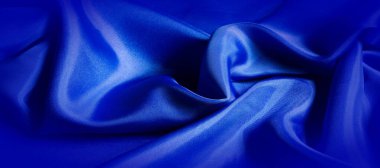 Doku, İpek kumaş mavi, biz introd olacak ruh hali için sadece made