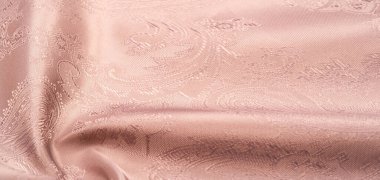 Doku, arka plan, desen. Bir desen o ile kumaş ipek bej