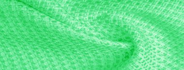 Arka plan doku deseni Metalik payetler th ile yeşil kumaş