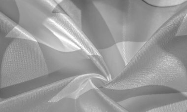 Doku, arka plan, desen, ipek grisi ve beyaz krep nefes. 