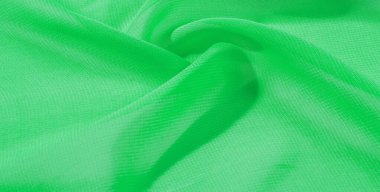  doku arka plan desen yeşil ipek kumaş. Bu ipek organze