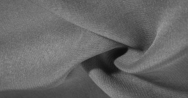 doku, arka plan, desen, gri siyah İpek Kumaş Bu çok l