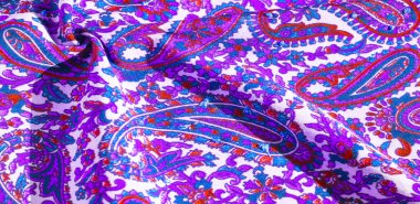 Arka plan dokusu, desen, paisley kumaş pamuk. Tarafından tasarlanmıştır