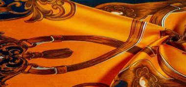 Gotik desenli ipek kumaş. Ben surround olmak için mutlu olurdu