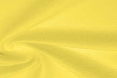 Doku arka plan deseni. Örme kumaş Sarı. Batma, xan