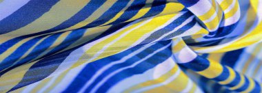 Arka plan dokusu. çok renkli çizgili ipek kumaş. Meksika co