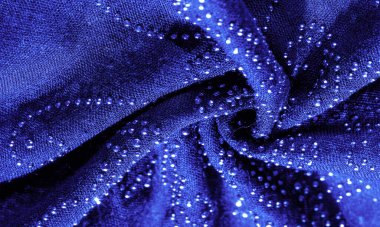 exture, arka plan, desen, kartpostal, yapıştırılmış glas ile mavi ipek