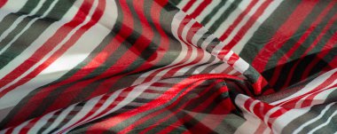 Arka plan dokusu. çok renkli çizgili ipek kumaş. Meksika co