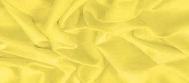 Doku arka plan deseni. Örme kumaş Sarı. Batma, xan