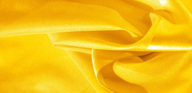 Doku, arka plan, desen, sarı ipek kumaş. Bu ipek i