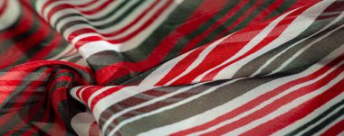 Arka plan dokusu. çok renkli çizgili ipek kumaş. Meksika co