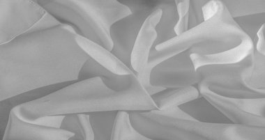 Doku, arka plan, desen, beyaz renk ipek kumaş, katı 