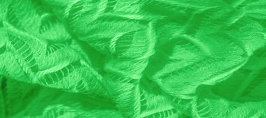 Doku, arka plan, desen, ipek kumaş, yeşil, katmanlı dantel t